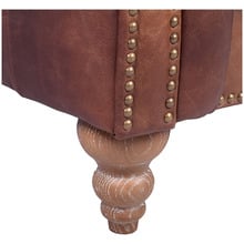 Cronus Chesterfield Leather Armchair